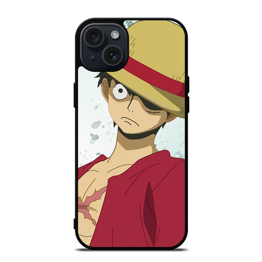 LUFFY COOL ONE PIECE iPhone 15 Plus Case Cover