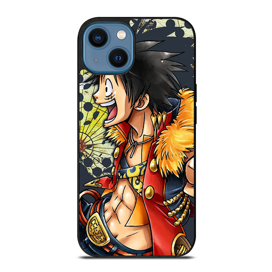 LUFFY ONE PIECE ART iPhone 14 Case Cover