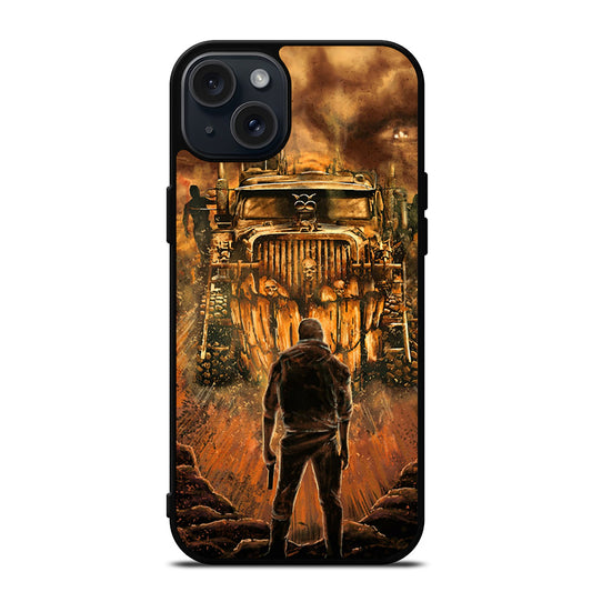 MAD MAX ART POSTER iPhone 15 Plus Case Cover
