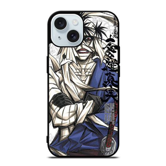 MAKOTO SAMURAI X RUROUNI KENSHIN ART iPhone 15 Case Cover