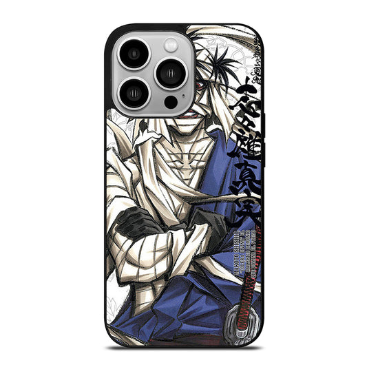 MAKOTO SAMURAI X RUROUNI KENSHIN ART iPhone 14 Pro Case Cover