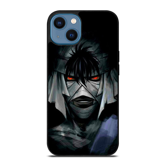 MAKOTO SAMURAI X RUROUNI KENSHIN FACE iPhone 14 Case Cover