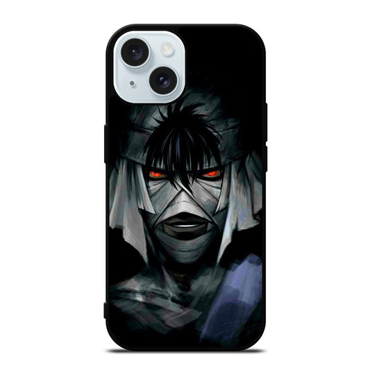 MAKOTO SAMURAI X RUROUNI KENSHIN FACE iPhone 15 Case Cover