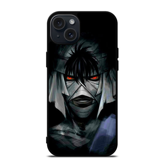 MAKOTO SAMURAI X RUROUNI KENSHIN FACE iPhone 15 Plus Case Cover