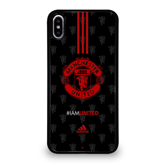 MANCHESTER UNITED SOCCER LOGO 4 iPhone XS Max Case Cover