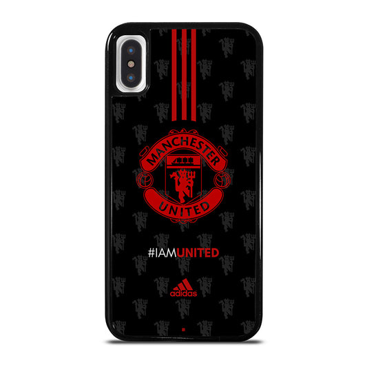 MANCHESTER UNITED SOCCER LOGO 4 iPhone X / XS Case Cover