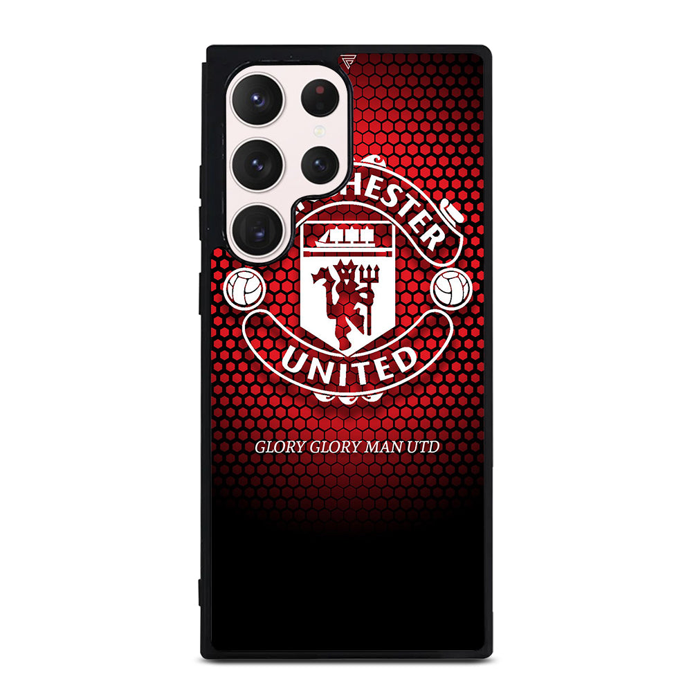 MANCHESTER UNITED SOCCER LOGO 1 Samsung Galaxy S23 Ultra Case Cover