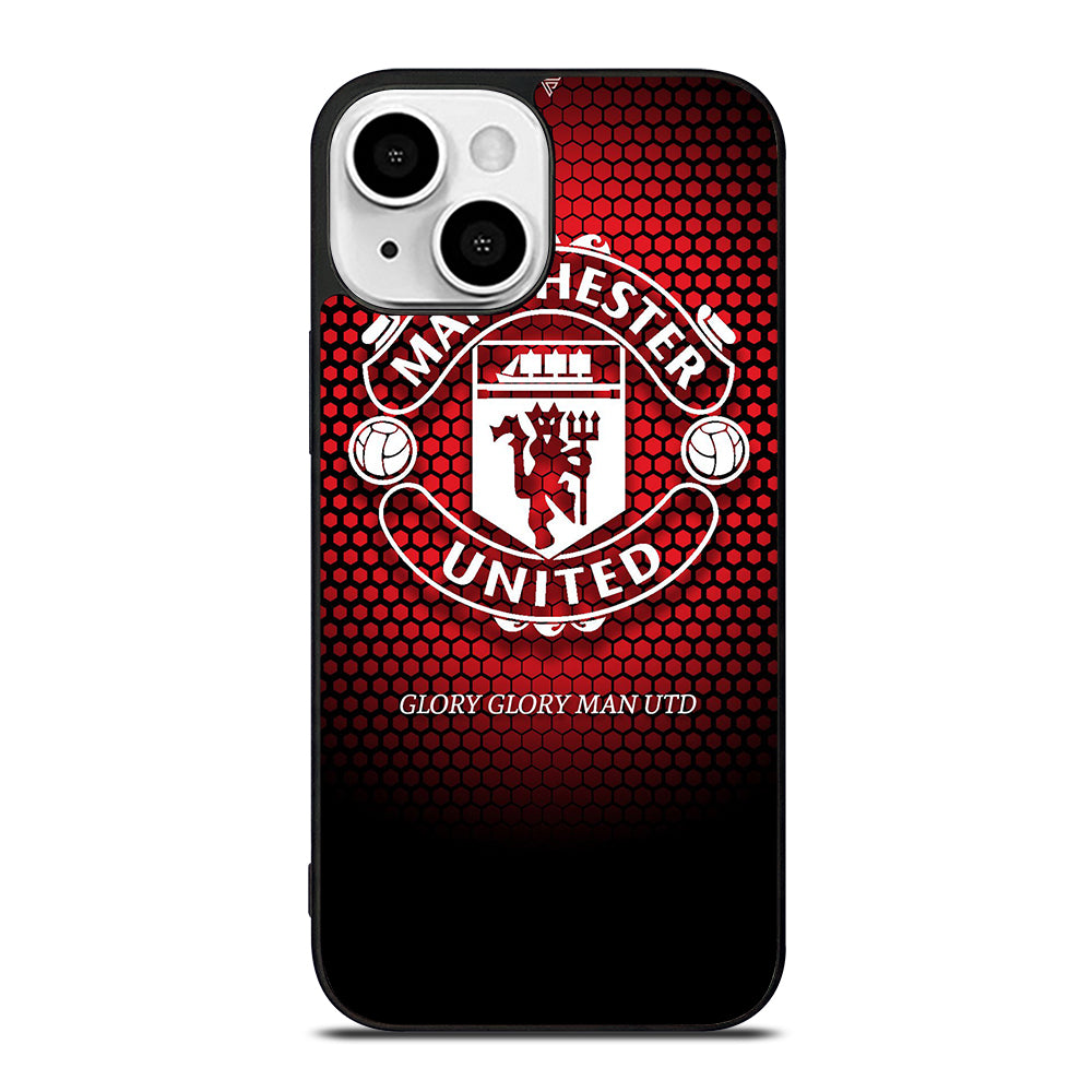 MANCHESTER UNITED SOCCER LOGO 1 iPhone 13 Mini Case Cover