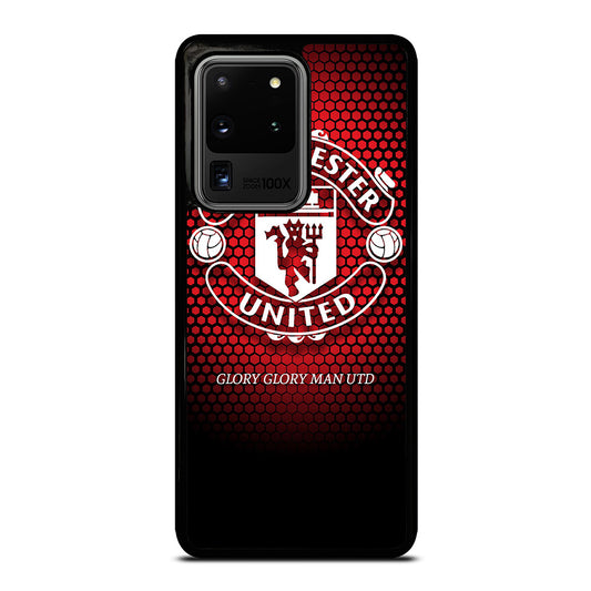 MANCHESTER UNITED SOCCER LOGO 1 Samsung Galaxy S20 Ultra Case Cover