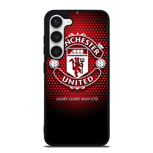 MANCHESTER UNITED SOCCER LOGO 1 Samsung Galaxy S23 Case Cover