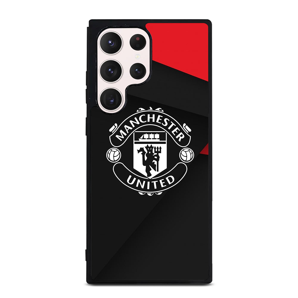 MANCHESTER UNITED SOCCER LOGO 2 Samsung Galaxy S23 Ultra Case Cover