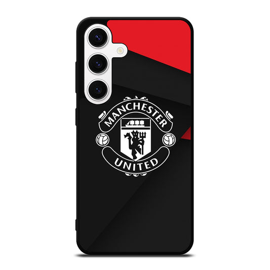 MANCHESTER UNITED SOCCER LOGO 2 Samsung Galaxy S24 Case Cover