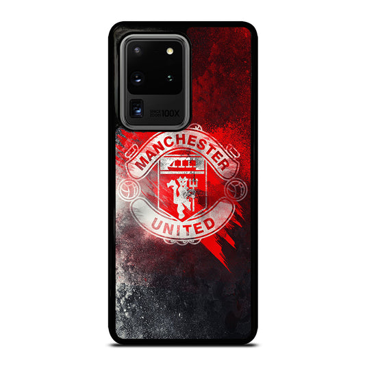 MANCHESTER UNITED SOCCER LOGO 3 Samsung Galaxy S20 Ultra Case Cover