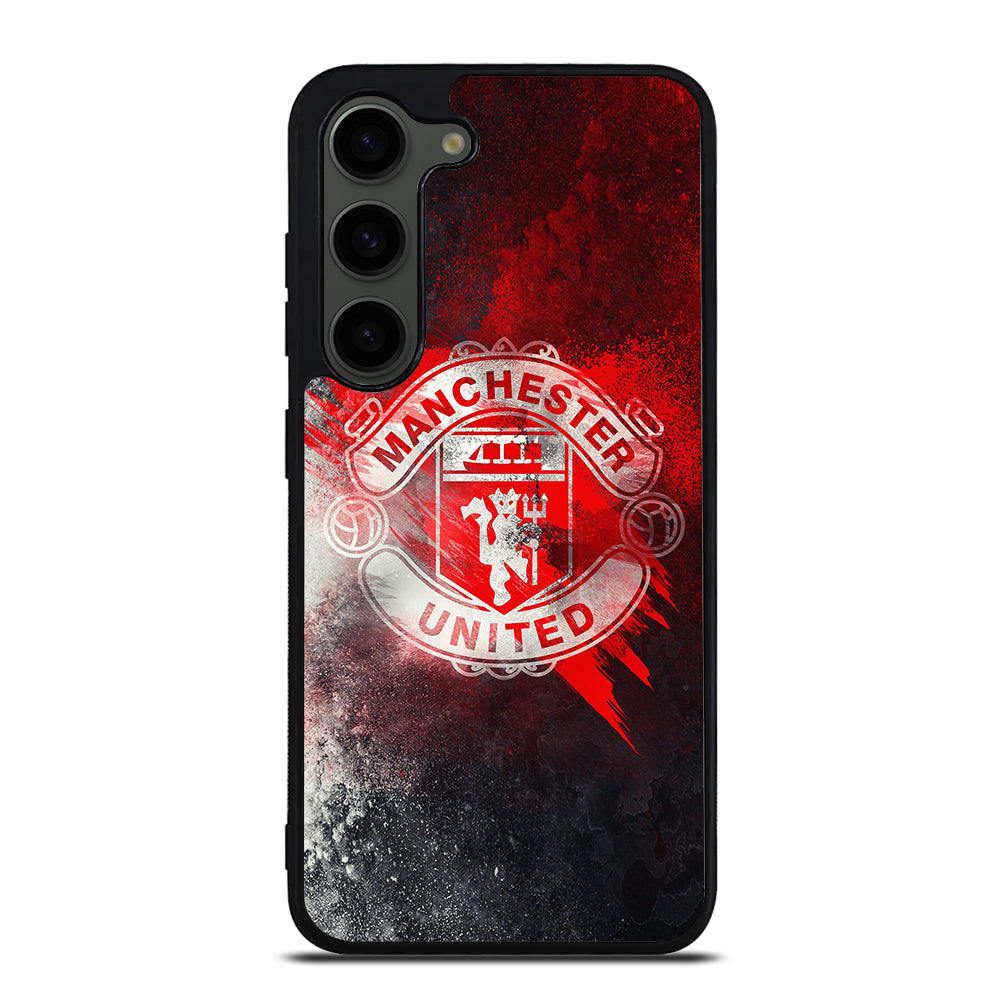 MANCHESTER UNITED SOCCER LOGO 3 Samsung Galaxy S23 Plus Case Cover