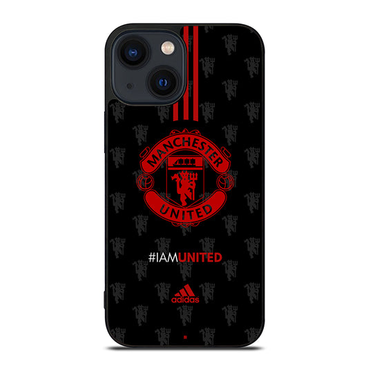 MANCHESTER UNITED SOCCER LOGO 4 iPhone 14 Plus Case Cover