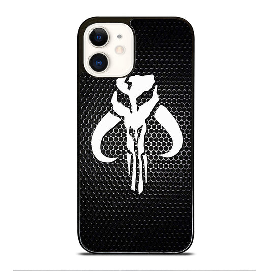 MANDALORIAN METAL LOGO iPhone 12 Case Cover