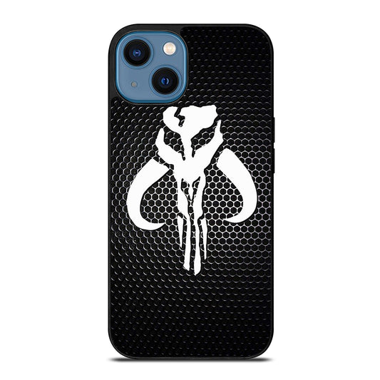 MANDALORIAN METAL LOGO iPhone 14 Case Cover