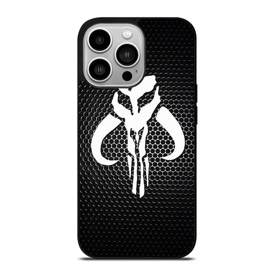 MANDALORIAN METAL LOGO iPhone 14 Pro Case Cover