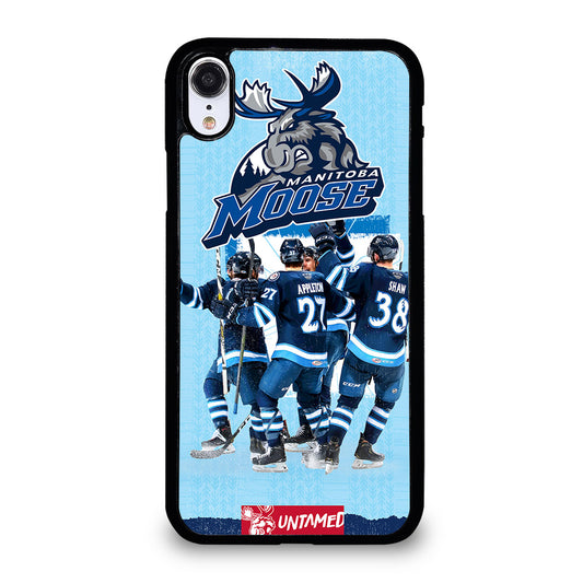 MANITOBA MOOSE NHL LOGO 2 iPhone XR Case Cover