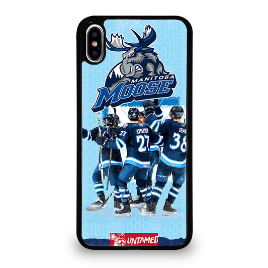 MANITOBA MOOSE NHL LOGO 2 iPhone XS Max Case Cover