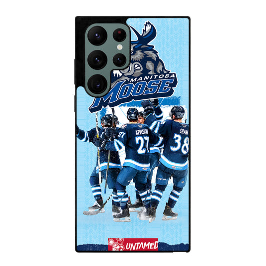 MANITOBA MOOSE NHL LOGO 2 Samsung Galaxy S22 Ultra Case Cover