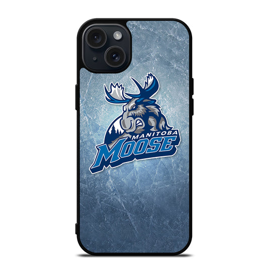 MANITOBA MOOSE NHL LOGO 1 iPhone 15 Plus Case Cover