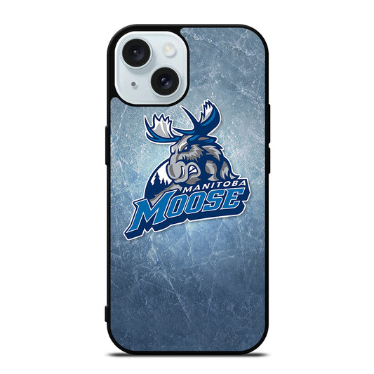MANITOBA MOOSE NHL LOGO 1 iPhone 15 Case Cover