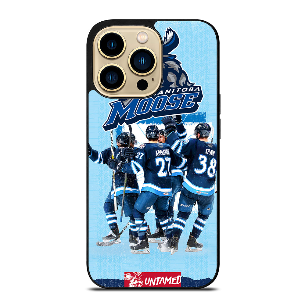 MANITOBA MOOSE NHL LOGO 2 iPhone 14 Pro Max Case Cover