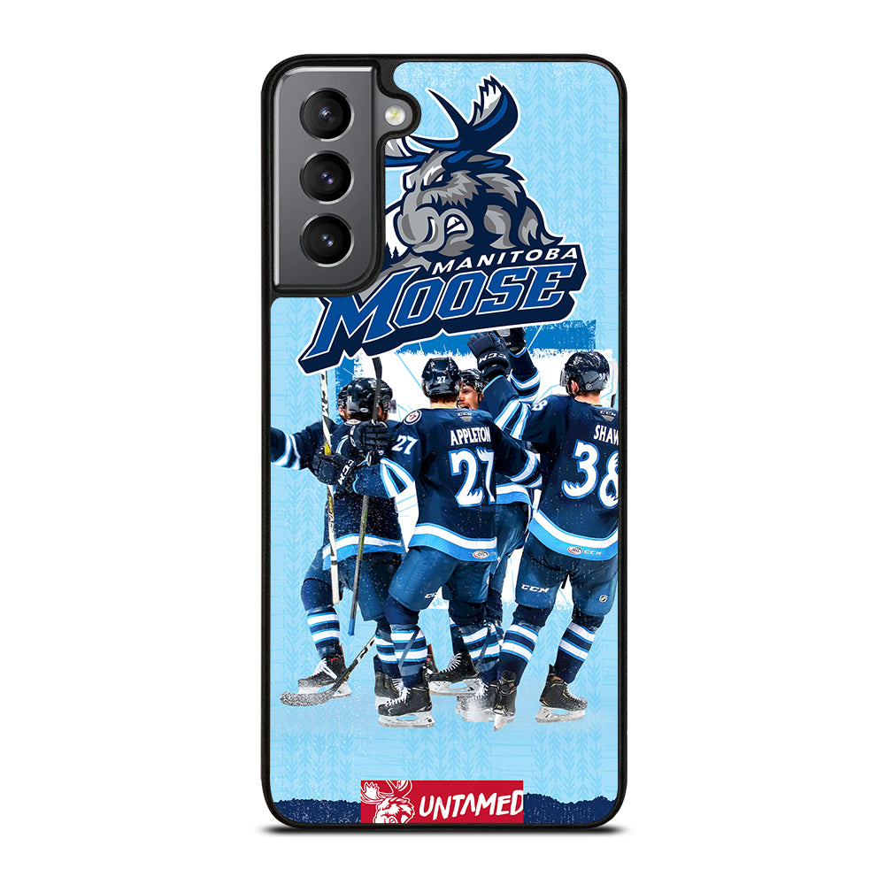 MANITOBA MOOSE NHL LOGO 2 Samsung Galaxy S21 Plus Case Cover