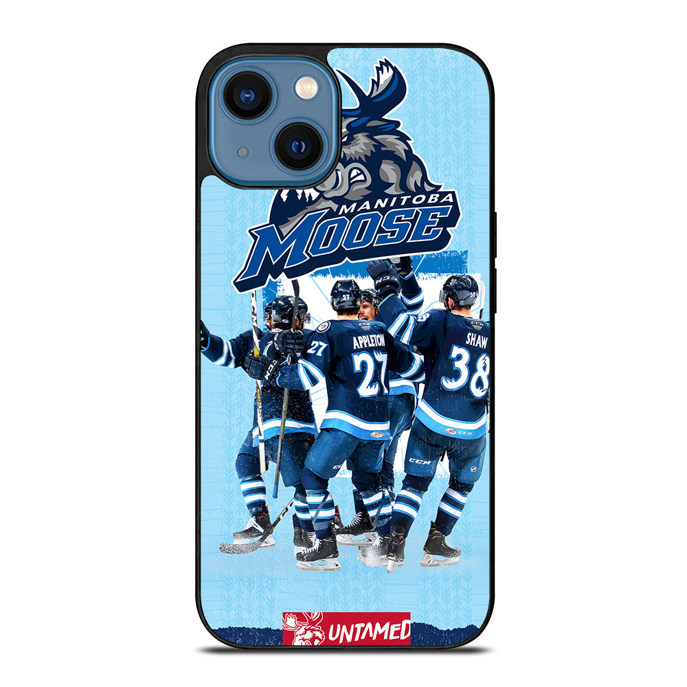 MANITOBA MOOSE NHL LOGO 2 iPhone 14 Case Cover