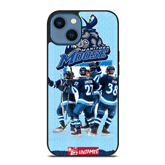 MANITOBA MOOSE NHL LOGO 2 iPhone 14 Case Cover