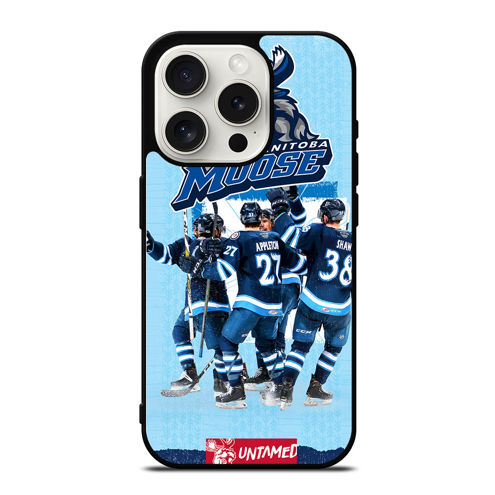 MANITOBA MOOSE NHL LOGO 2 iPhone 15 Pro Case Cover