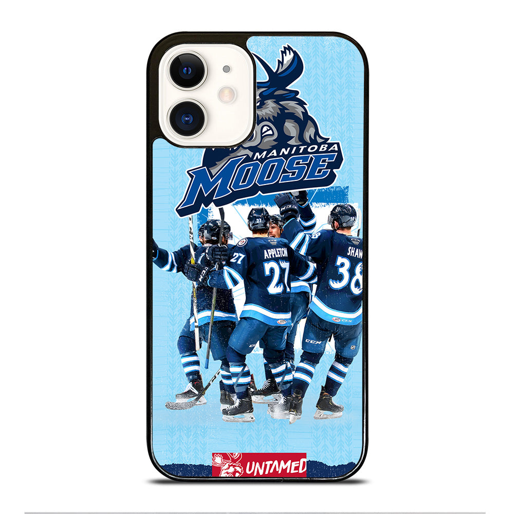 MANITOBA MOOSE NHL LOGO 2 iPhone 12 Case Cover