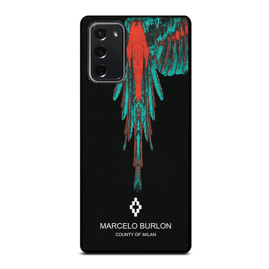 MARCELO BURLON BIRD 2 Samsung Galaxy Note 20 Case Cover