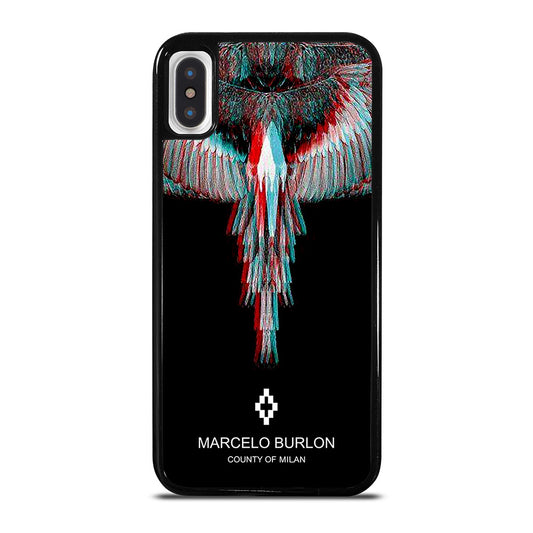 MARCELO BURLON BIRD iPhone X / XS Case Cover