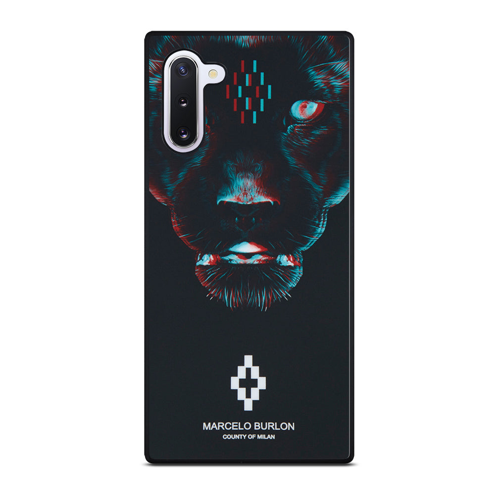 MARCELO BURLON BLACK PANTHER Samsung Galaxy Note 10 Case Cover