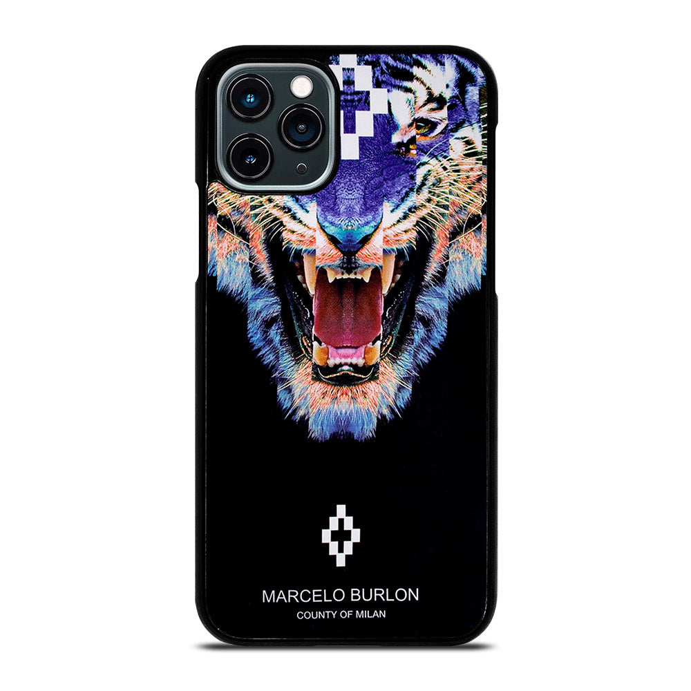 MARCELO BURLON BLUE LION iPhone 11 Pro Case Cover