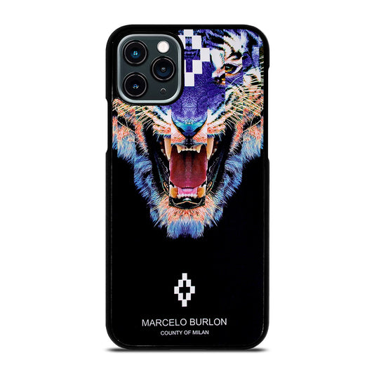 MARCELO BURLON BLUE LION iPhone 11 Pro Case Cover