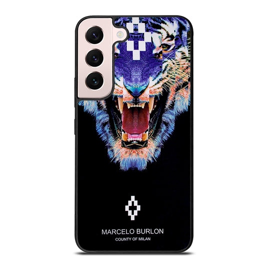 MARCELO BURLON BLUE LION Samsung Galaxy S22 Plus Case Cover