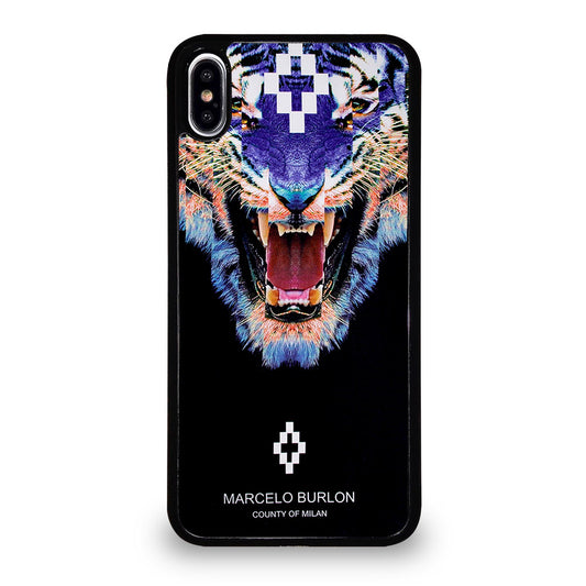 MARCELO BURLON BLUE LION iPhone XS Max Case Cover