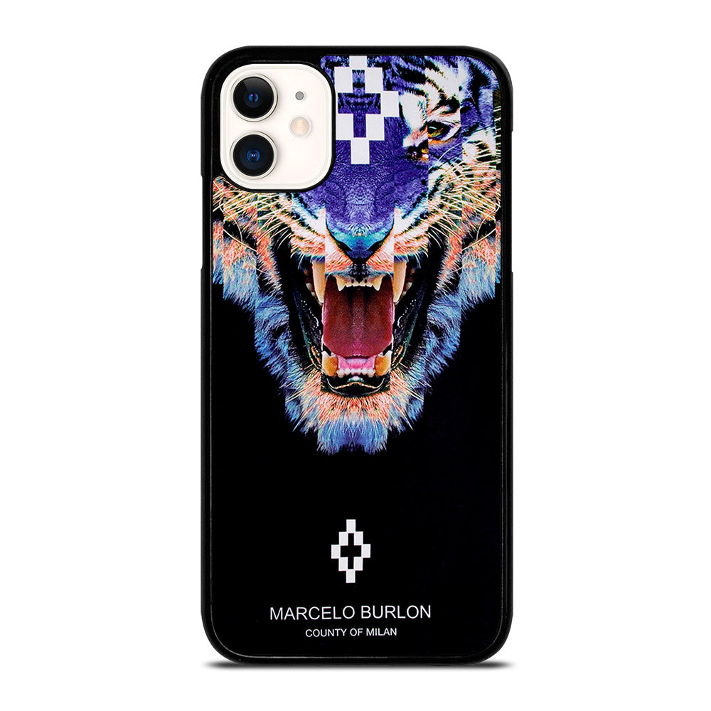 MARCELO BURLON BLUE LION iPhone 11 Case Cover