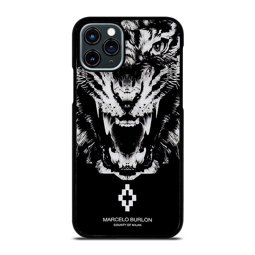 MARCELO BURLON WHITE LION iPhone 11 Pro Case Cover