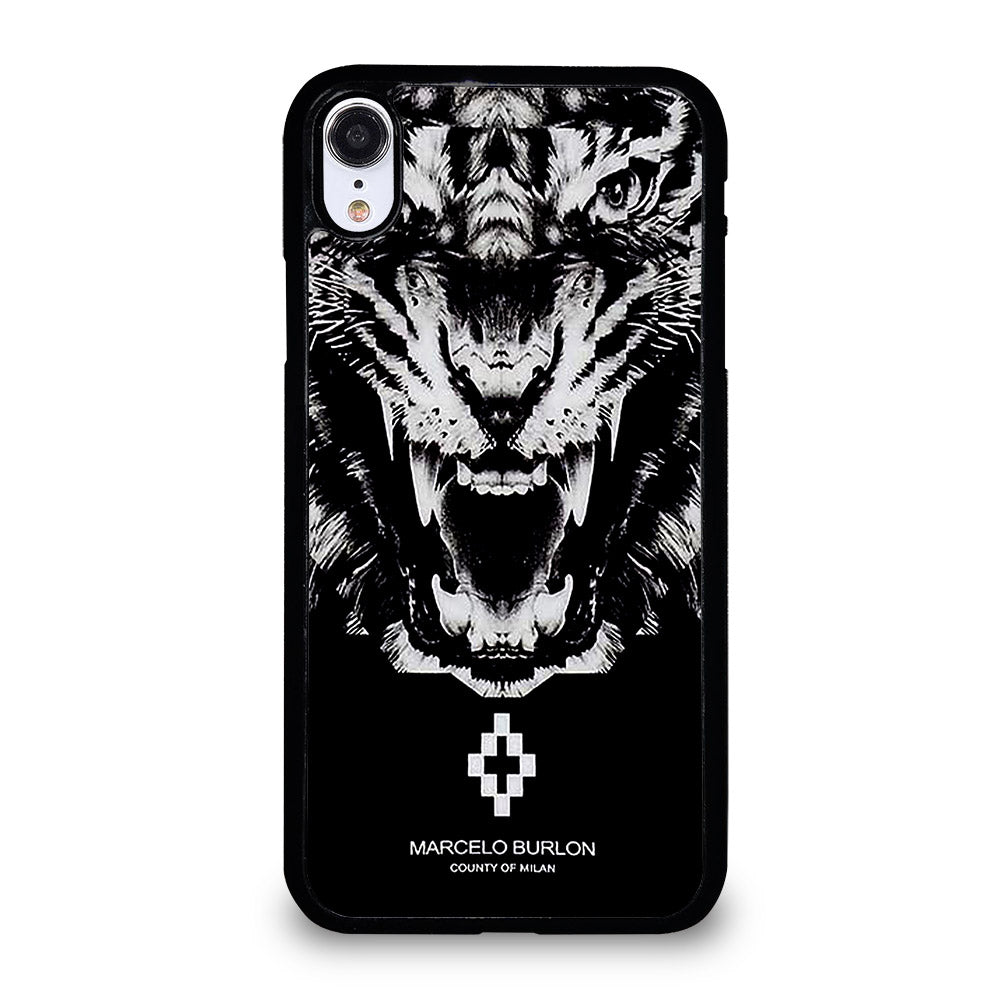 MARCELO BURLON WHITE LION iPhone XR Case Cover