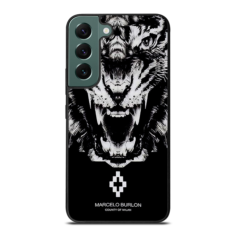 MARCELO BURLON WHITE LION Samsung Galaxy S22 Case Cover