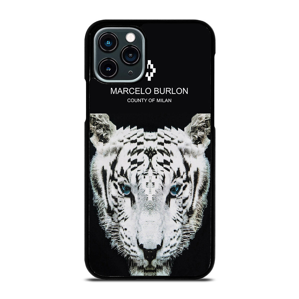 MARCELO BURLON WHITE TIGER iPhone 11 Pro Case Cover
