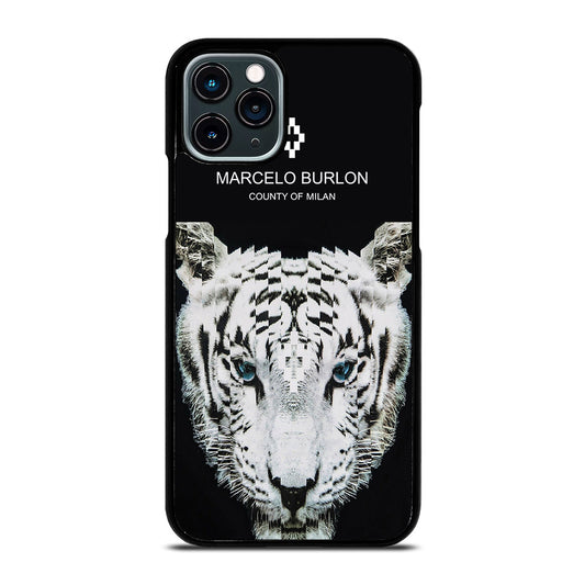 MARCELO BURLON WHITE TIGER iPhone 11 Pro Case Cover