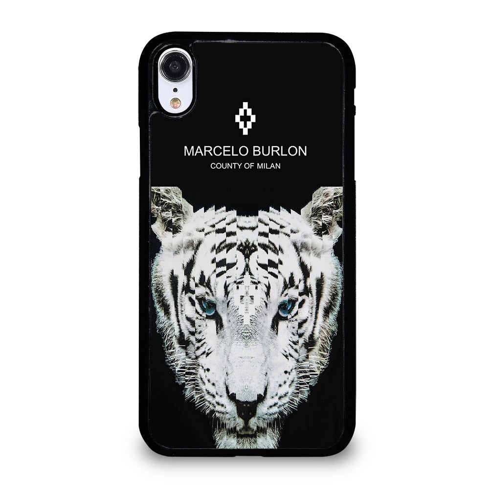 MARCELO BURLON WHITE TIGER iPhone XR Case Cover