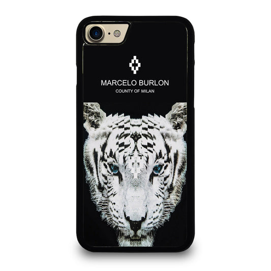 MARCELO BURLON WHITE TIGER iPhone 7 / 8 Case Cover