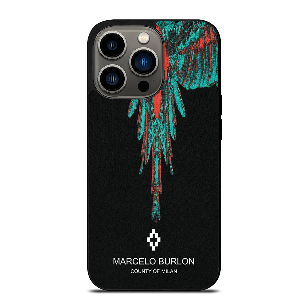 MARCELO BURLON BIRD 2 iPhone 13 Pro Case Cover