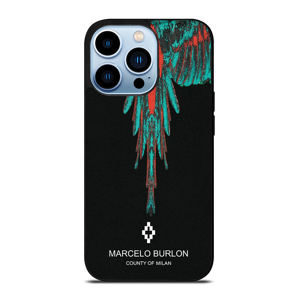 MARCELO BURLON BIRD 2 iPhone 13 Pro Max Case Cover